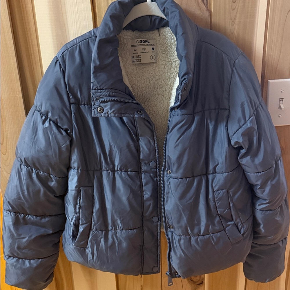 Ci Sono Padded Jacket in Blue